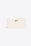 RYDER ZIP AROUND SHEEP NAPPA CHEVRO WALLET PINKO 100250-A0GK-Z14Q