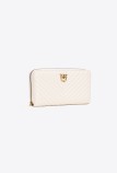 RYDER ZIP AROUND SHEEP NAPPA CHEVRO WALLET PINKO 100250-A0GK-Z14Q