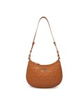 HALF MOON MINI FL VITELLO SETA LOGO BAG PINKO 102790-A1YB-C83Q