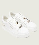 IRIS 01 - CALF LEATHER MILK/PLATINUM PINKO SS0131-P001-ZX8