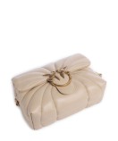 LOVE PUFF MINI CL SHEEP NAPPA BUTTERFLY QUILT BAG PINKO 100039-A1EX-C50Q