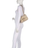 LOVE PUFF MINI CL SHEEP NAPPA BUTTERFLY QUILT BAG PINKO 100039-A1EX-C50Q