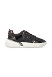 ALBA 03 - CALF LEATHER/MESH/MIRROR BLACK PINKO SS0211-P027-Z99