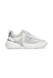 ALBA 03 - CALF LEATHER/MESH/MIRROR WHITE PINKO SS0211-P027-Z1B