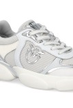 ALBA 03 - CALF LEATHER/MESH/MIRROR WHITE PINKO SS0211-P027-Z1B