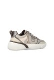 ALBA 03 - CALF LEATHER/MESH/MIRROR IVORY PINKO SS0211-P027-ZU5