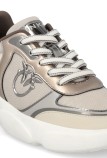 ALBA 03 - CALF LEATHER/MESH/MIRROR IVORY PINKO SS0211-P027-ZU5