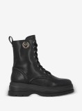 EVA 05 - COMBAT BOOTS CALF LEATHER BLACK PINKO SD0689-P001-Z99