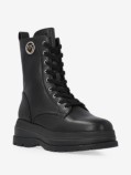 EVA 05 - COMBAT BOOTS CALF LEATHER BLACK PINKO SD0689-P001-Z99