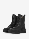 EVA 05 - COMBAT BOOTS CALF LEATHER BLACK PINKO SD0689-P001-Z99