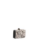 CHARM PYTHON PRINT LEATHER WALLET PINKO 106208-A3E5-K53Q