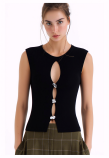 TYPA TANK TOP PINKO 107467-A3K0-Z99