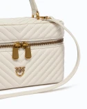 VANITY SOFT MINI VIT. MORBIDO CHEVR BAG PINKO 106382-A3RW-Z14Q
