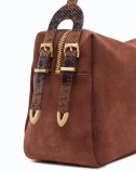24 BIG SUEDE SPRAYING BAG PINKO 106678-A3DB-L88J